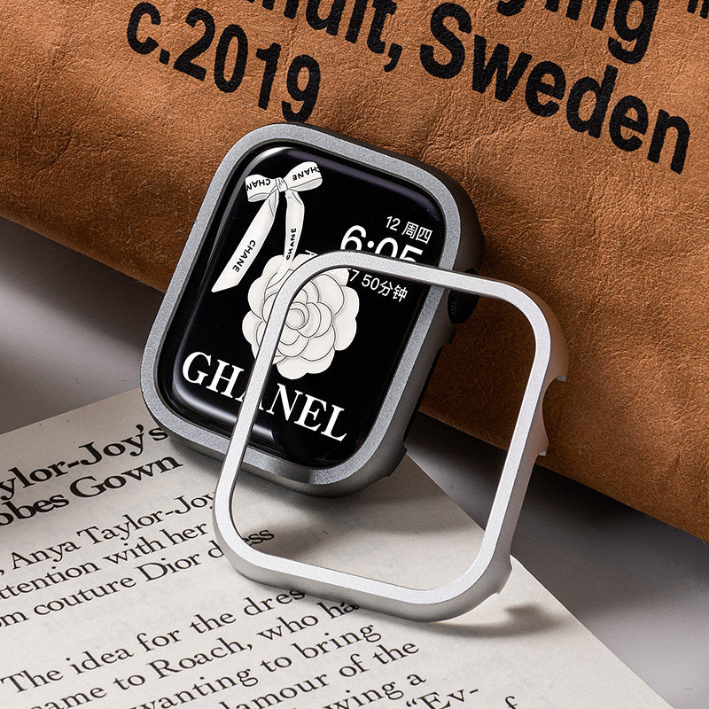 Suitable for Iwatch11 Apple S11 Watch Applewatch9 Protective Case S8 Strap Ultra Case S7 Cover Metal S10 Men's 10Th Generation New Model Women's Niche Se High-End Frame Watches Suitable for Iwatch11 Apple S11 Watch Applewatch9 Protective Case S8 Strap Ultra Case S7 Cover Metal S10 Men's 10Th Generation New Model Women's Niche Se High-End Frame Watches