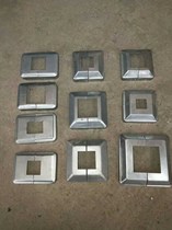 Fence Stamping art steel decorative fence cover Iron fence separation cover Ugly zinc split foot cover