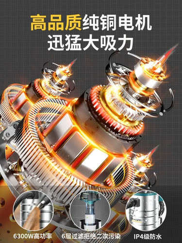 Ультра -сильная промышленная вакуумная фабричная мастерская всасываем