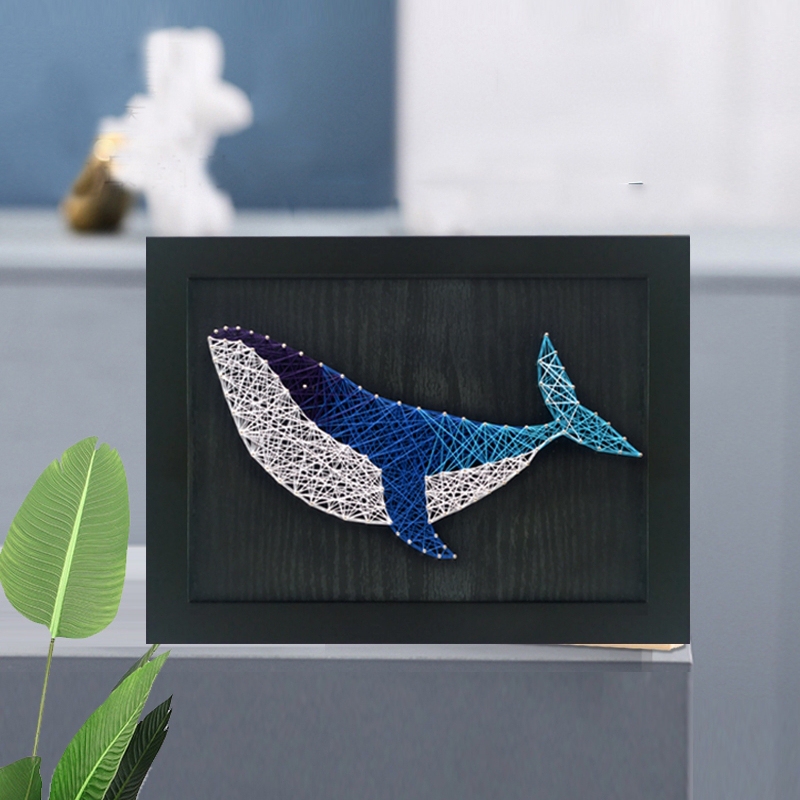 Animal Nail Art DIY Craft Kit, Nail Art String Art Ornament, LAOSHU Birthday Gift