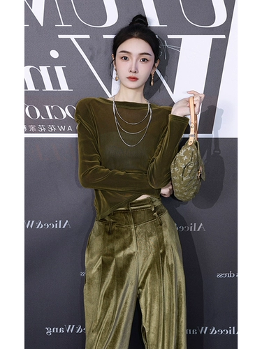 Комплект, элитные весенние штаны, коллекция 2023, городской стиль, легкий роскошный стиль, в стиле Шанель, изысканный стиль