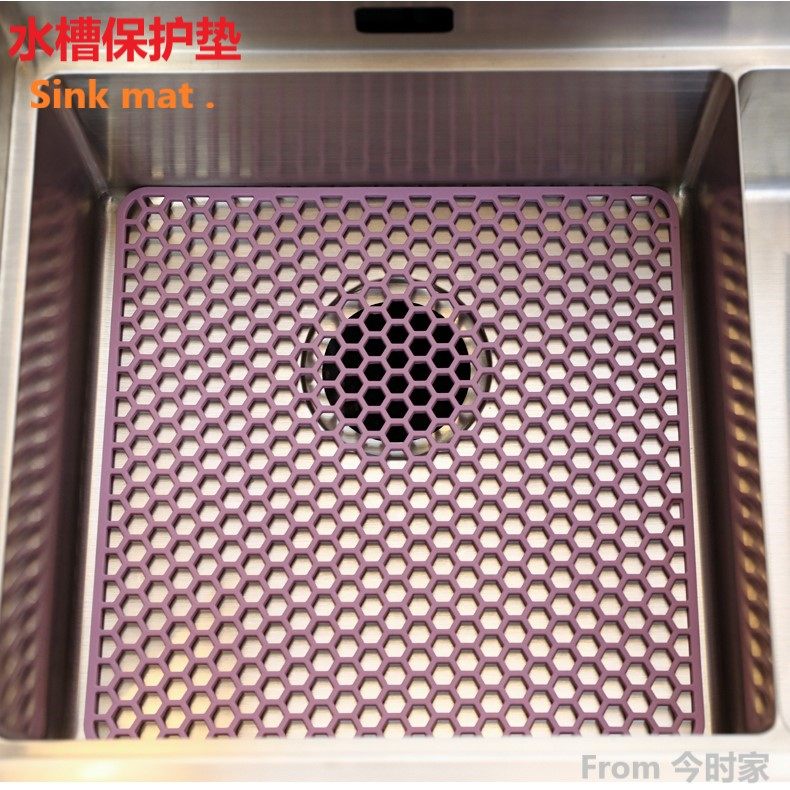 Dishwashing sink Kitchen sink waterproof splash plate artifact sink water barrier soft silicone splash resistant water mat edge pad