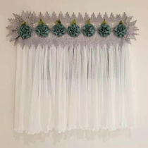 Meter box lace cover fabric switch dust cover decorative shielding cloth broadband network box switch box protective cover cloth