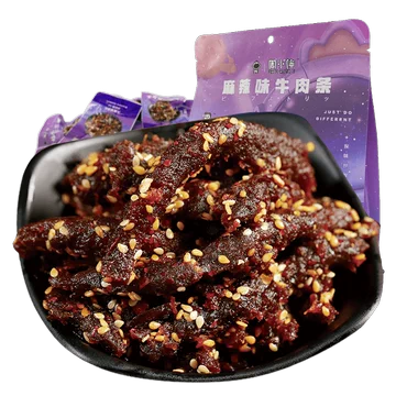 【周小伴】麻辣牛肉条90g*3袋[10元优惠券]-寻折猪