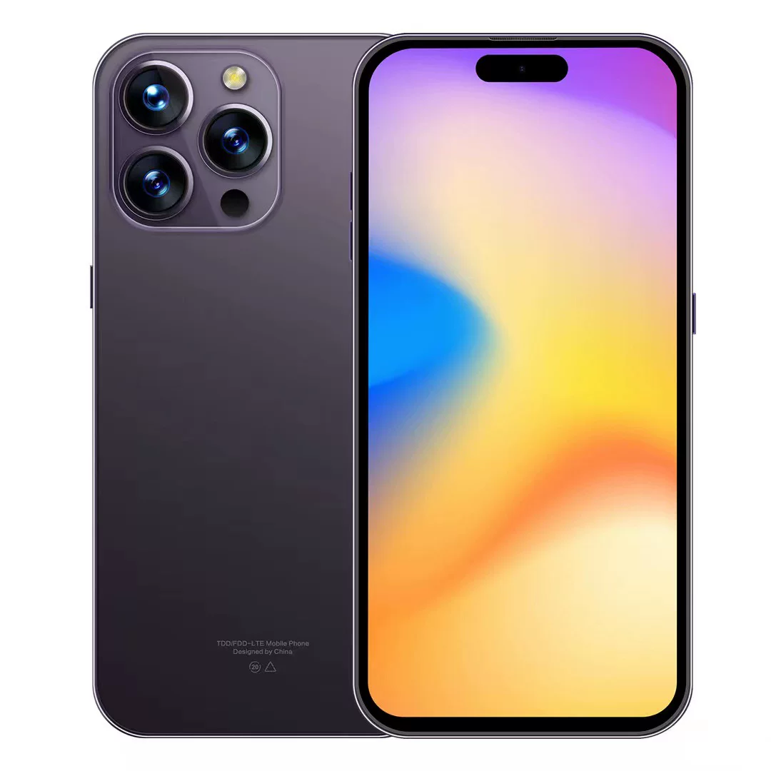 Мобильный телефон i14 Pro Max, 5G Android, широкий экран, до 16 ГБ+1 ТБ памяти
