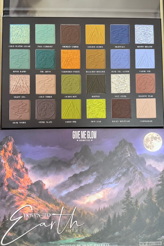 New Gmg Earth Palette 2Nd Generation in Stock Give Me Glow down to Earth