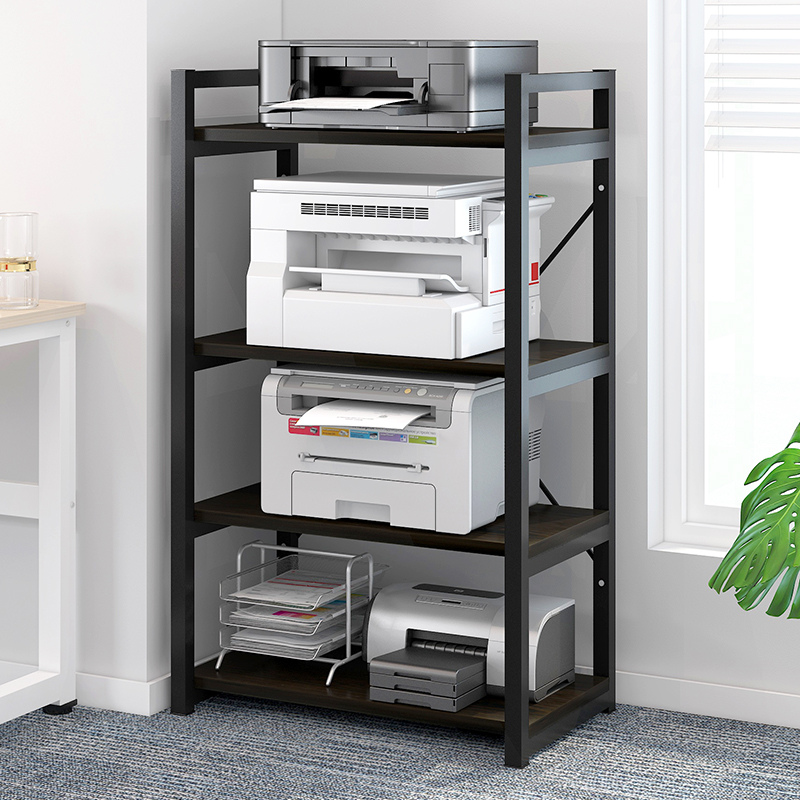 Office rack put printer file storage shelf against the wall multi-layer shelf living room floor finishing rack simple