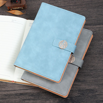 Notebook book A5 high-faced literary and artistic exquisite students simply thickened diary business high-end office meeting logbook book customized as a blessing buckle notebook wholesale custom can print LOGO