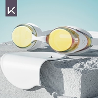 Красочный белый костюм [покрытие половного костюма+плавательная шляпа]