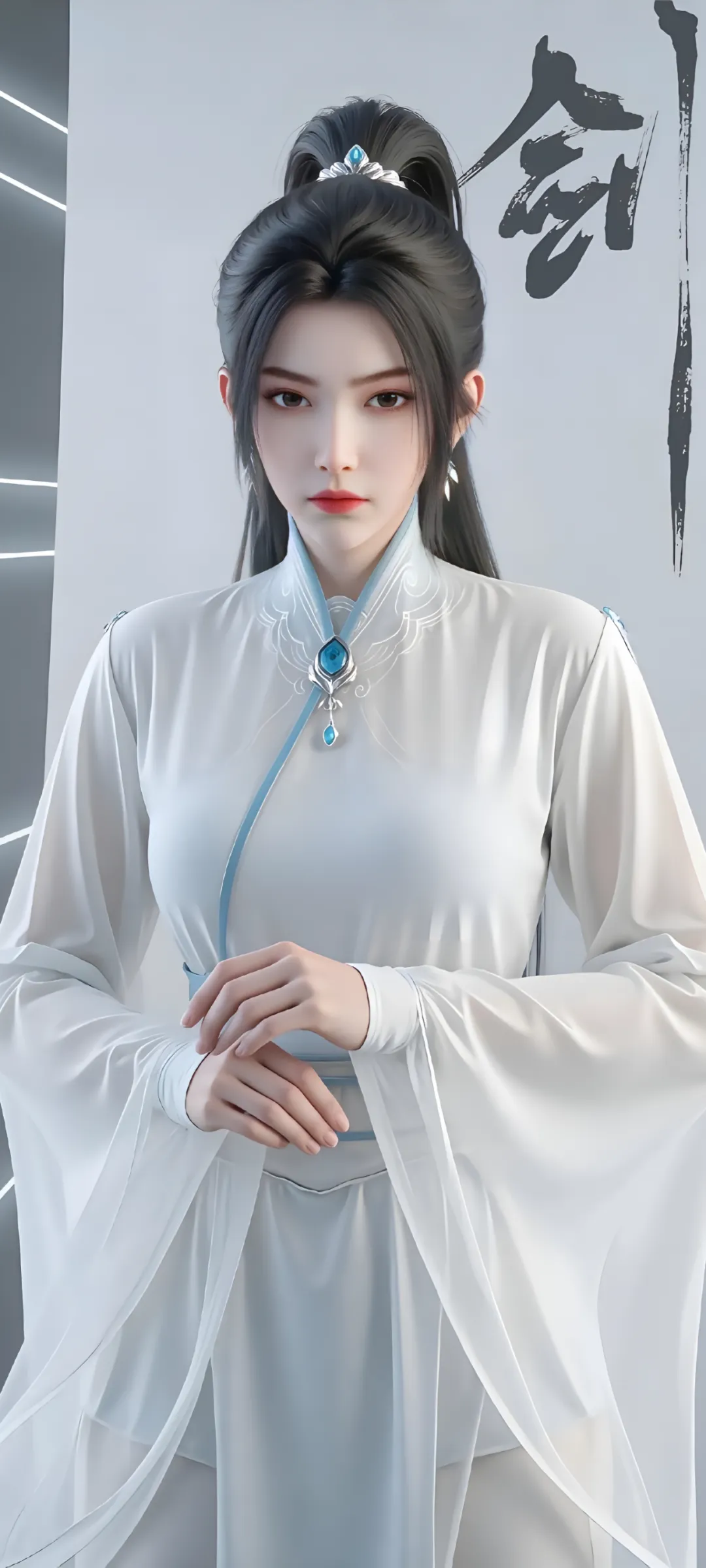 宁姚 - 剑来-国漫图库-动漫壁纸-国漫壁纸和国漫Ai绘画国漫女神的图库
