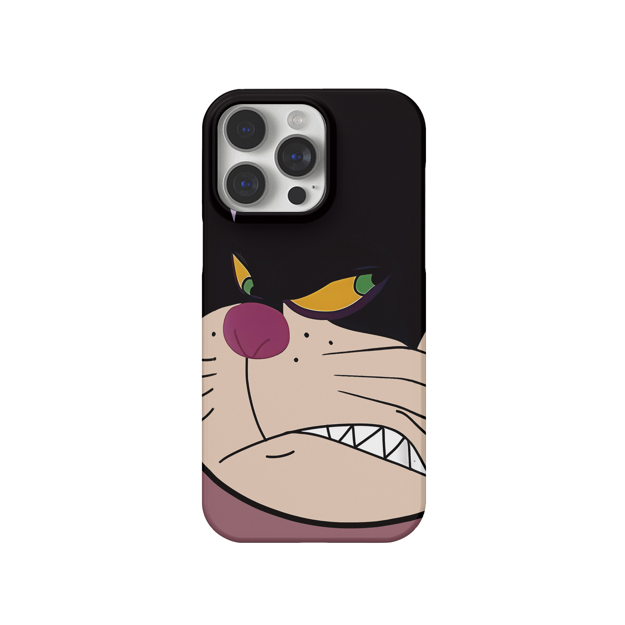 Cartoon Cat Character iPhone Case