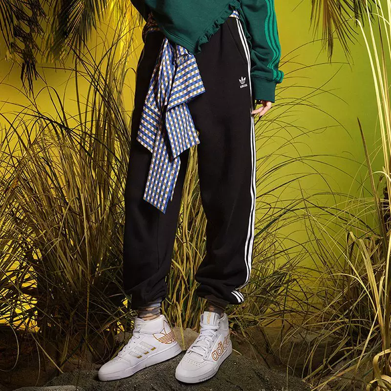 Полноправные мужские брюки Adidas Genuine Clover женские новые джоггеры PANTS спортивные штаны GD2260