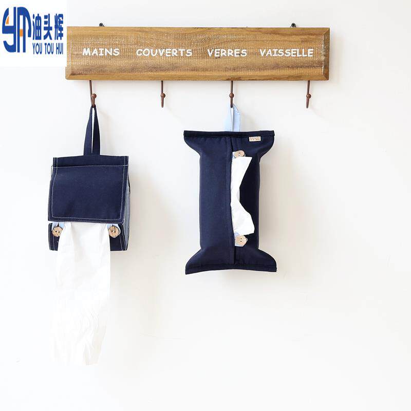 Drawing Paper Hanging Bag Toilet Cashier Bag Wall-mounted Pure Cotton Cloth Art Drawing Paper Towels Roll Paper Barrel Creativity-Taobao