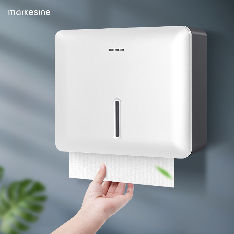 Free Punching Kitchen Wipe Handout Paper Box Hotel Bathroom Toilet Paper Towel Box Home Toilet Pumping Paper Box Wall-mounted-Taobao