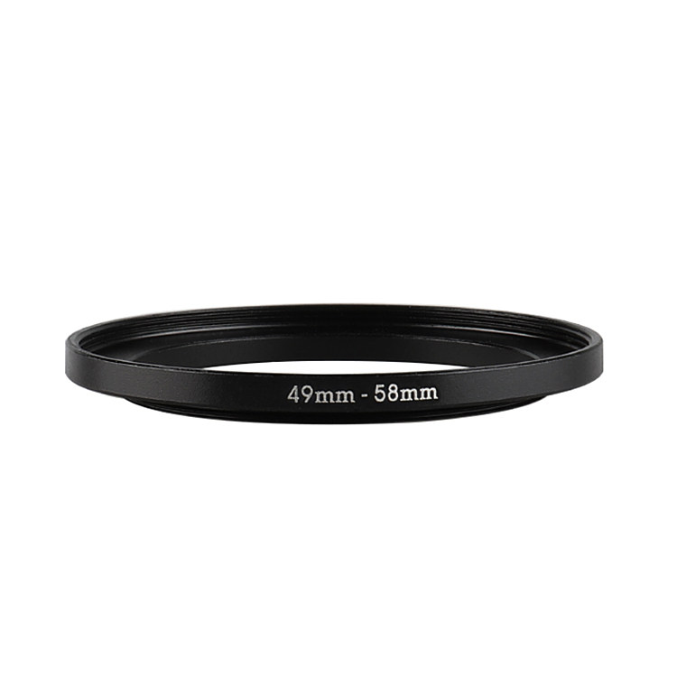 49mm-58mm Filter Lens Switching Ring UV Polarising Star Light Close to Regent Lens Conversion Interface Ring Swap Metal Ring