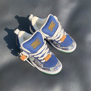 American style fat bread shoes fashionable casual sneakers