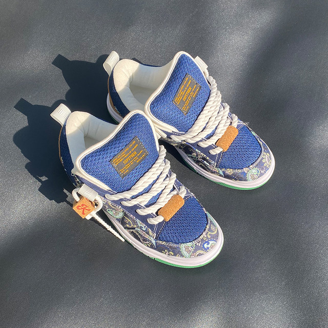 American style fat bread shoes fashionable casual sneakers