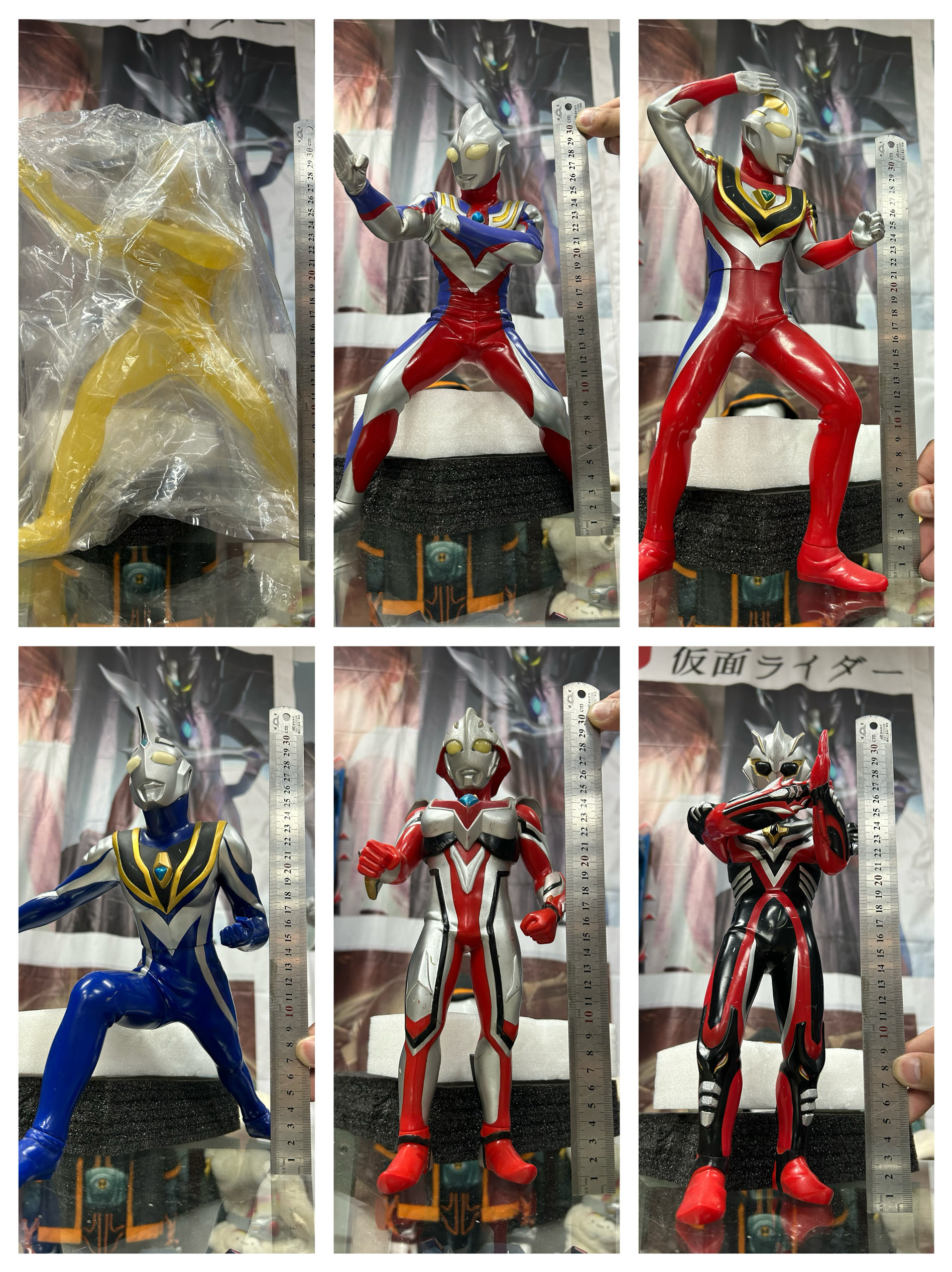 购买正版30、35厘米奈克瑟斯迪迦盖亚阿古茹梅菲斯特奥特曼钢印大胶，你需要了解哪些细节？