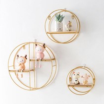 Nordic Living Room Wall Decoration Pendant Bedroom Room Adornment Creativity Ins Wind Home Hanging Wall Upper Shelf