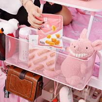 College student Dormitory Dorm Room Accommodation Good Things God Instrumental Bed Bedside Girls Upper Bed bedside hanging basket containing shelve