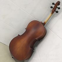 Matte cashew color cello pure handmade solid wood cello made of maple wood