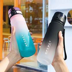 Large-Capacity Portable Water Cup for Boys and Girls, Primary School Students and Kidsren Going to School, Large-Capacity Plastic Cup, Summer Sports Water Bottle