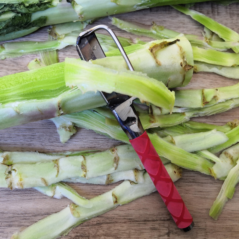 Lettuce special peeling knife tribute vegetable lettuce peeling knife moss dry planing lettuce knife lettuce peeling knife peeling lettuce artifact