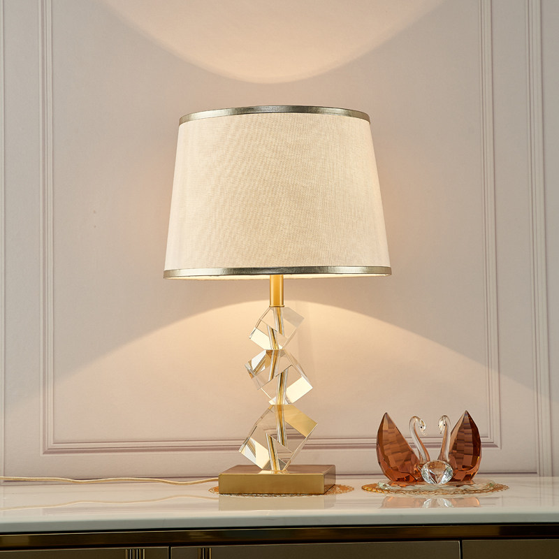 JOICO Swiss Crystal Table Lamp Advanced Sensual American Light Extravaganza 2021 New High-end Light Lavish Bed Headlights-Taobao