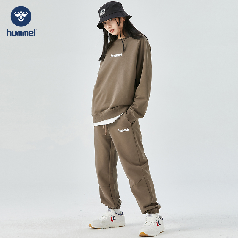 Hummel 大黄蜂 22年款 情侣卫衣+卫裤休闲套装 天猫优惠券折后￥229~239包邮 连帽、圆领多色可选