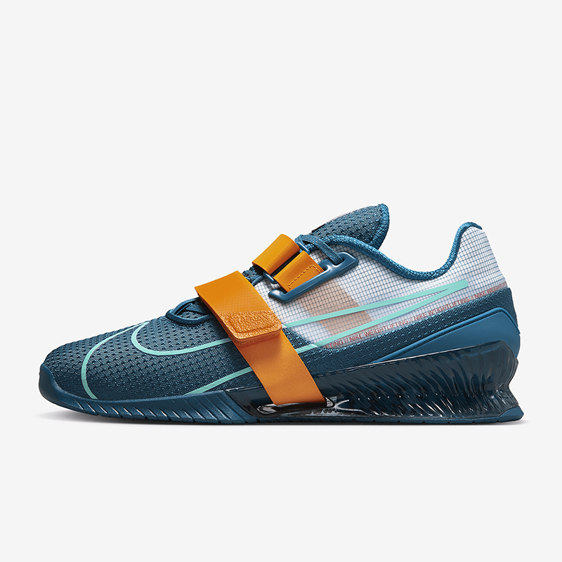 Nike Genuine Romaleos 4 Men's and Women's Sports Shock Absorption Classic Low-Top Weightlifting Shoes Cd3463-493
