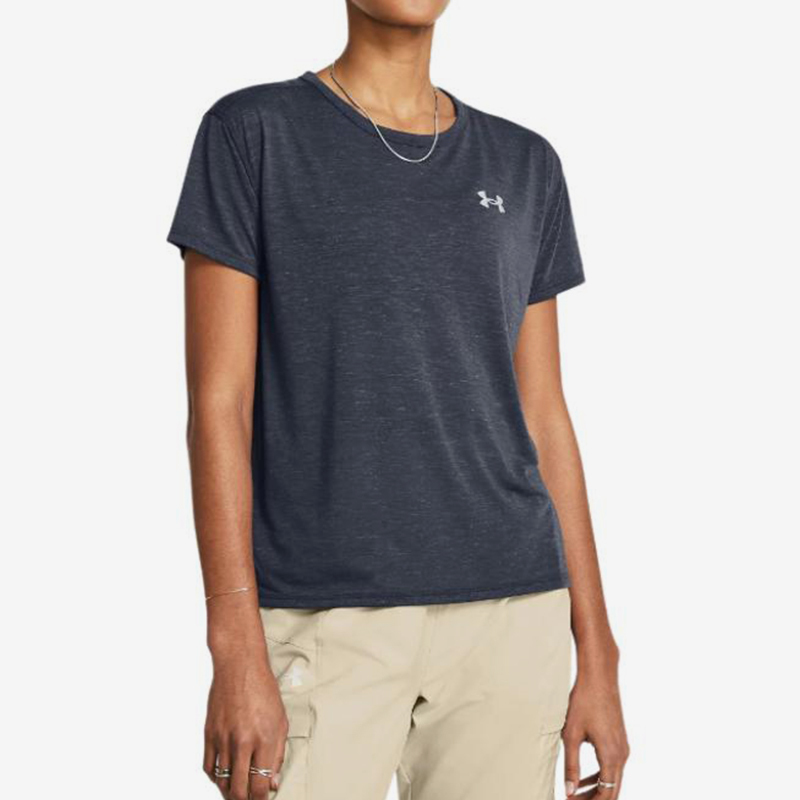 Ua/Under Armor Genuine New Women's Running Training Fitness Round Neck Breathable Short-Sleeved T-Shirt 1383361-044