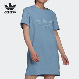 Adidas/阿迪达斯正品 三叶草 夏季新款运动休闲女子连衣裙 H17958