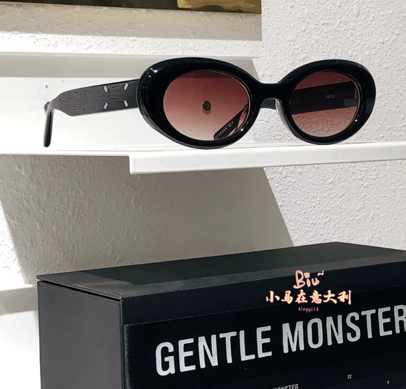 [Maison Margiela x GENTLE MONSTER GM совместный бренд овальные солнечные очки MM005]