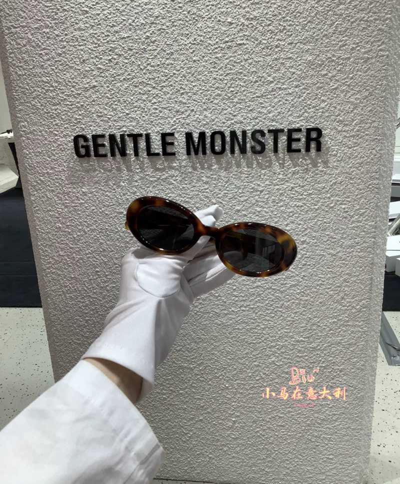 [Maison Margiela x GENTLE MONSTER GM совместный бренд овальные солнечные очки MM005]
