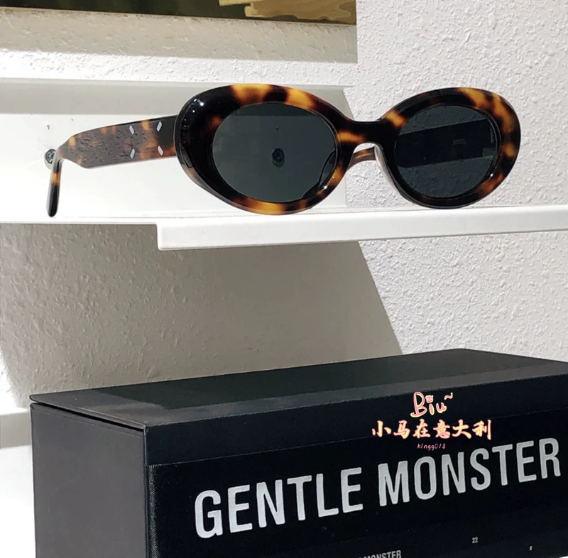[Maison Margiela x GENTLE MONSTER GM совместный бренд овальные солнечные очки MM005]