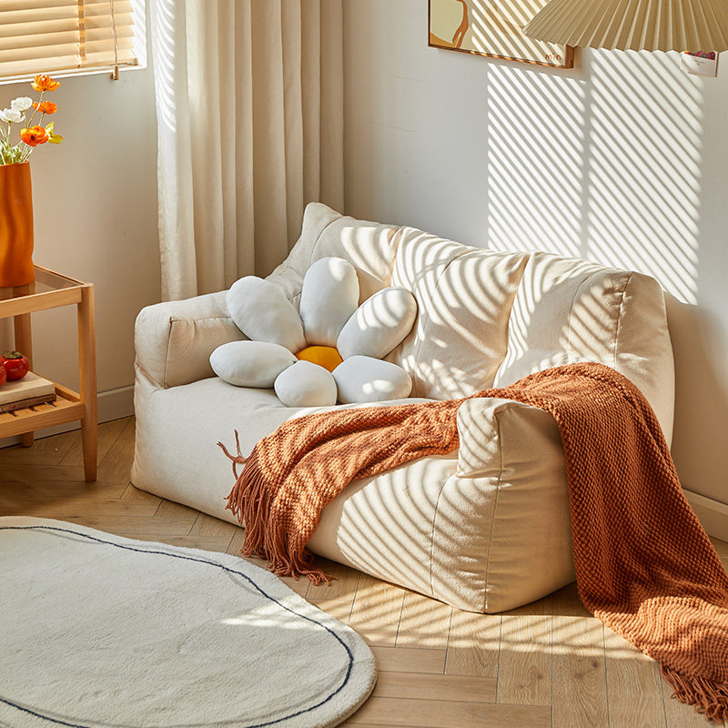 Lazy sofa tatami single and double balcony reclining leisure chair small apartment backrest sofa chair bedroom small sofa