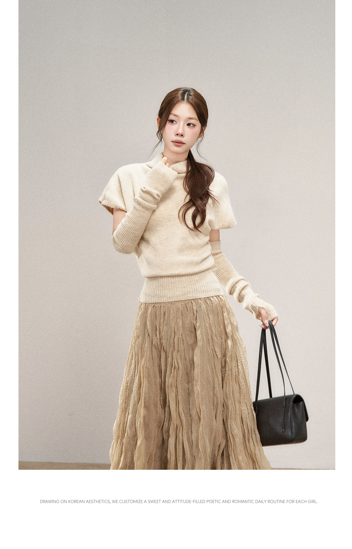 Wildberry Half-Neck Knit Sweater