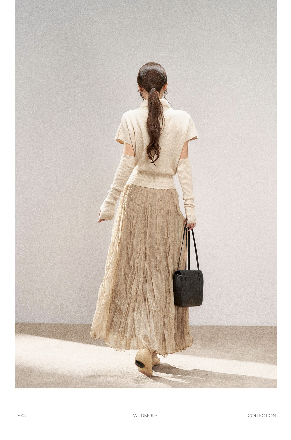 Wildberry Half-Neck Knit Sweater