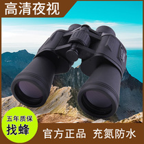 LUXUN binoculars 20X50 blade shimmer night vision non-infrared HD high power outdoor travel telescope