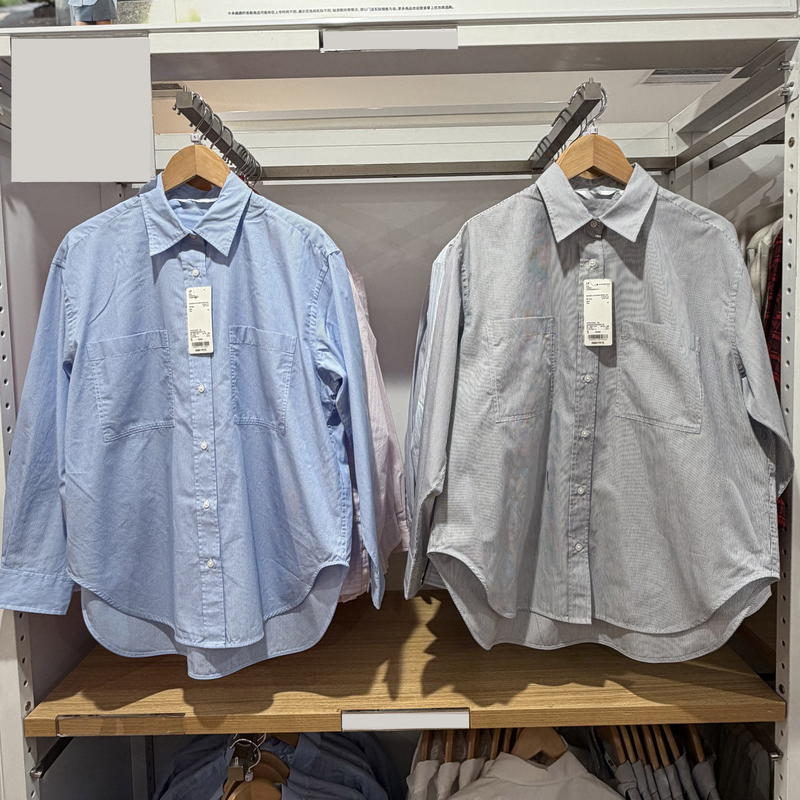 Youupin Spring/Summer New Women's Cotton Loose Shirt Long Sleeve Casual Thin Jacket Air Conditioning Shirt 483880