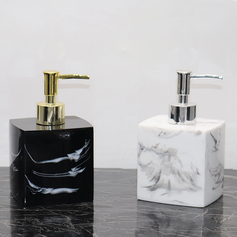 Hand sanitizer bottle Nordic hotel special press bottle European creative makeup room decoration shower gel sub-bottling set