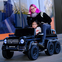 Childrens electric car four-wheel remote-controlled cross-country baby toy car bikers bikers bikers bikers 1-3 years 5