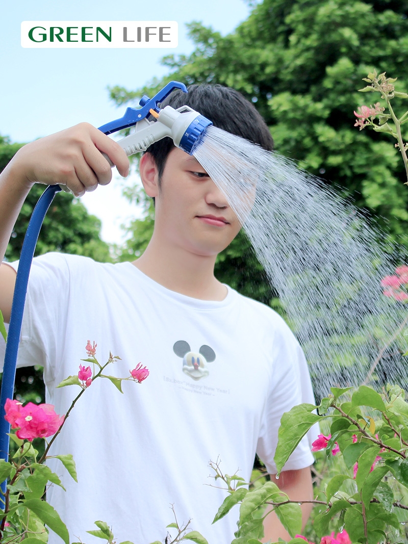 GREENLIFE Japanese watering nozzle Garden watering pipe watering Gardening sprinkler spray artifact water gun