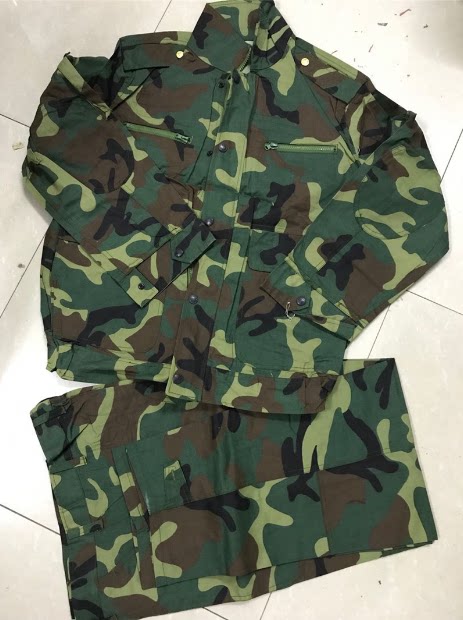 Old style 87 style military suit 87 style as service training flame retardant camouflated clothing Wear Welding Machine Repair Worksuit Suit