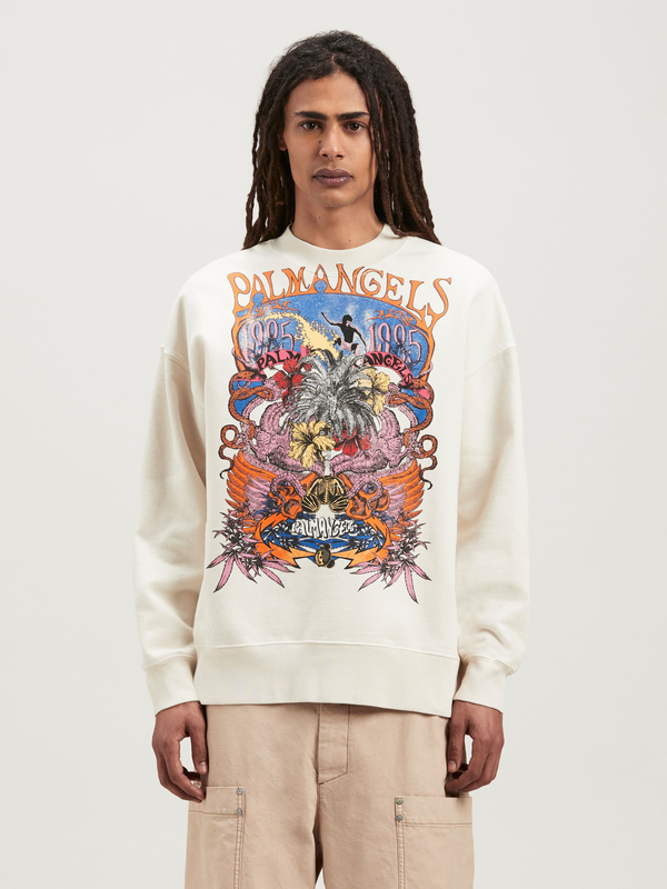 Autumn Palm Angels Pa Jungle Concert Sweatshirt European and American Trendy Brand Loose Round Neck Long Sleeve Autumn Palm Angels Pa Jungle Concert Sweatshirt European and American Trendy Brand Loose Round Neck Long Sleeve