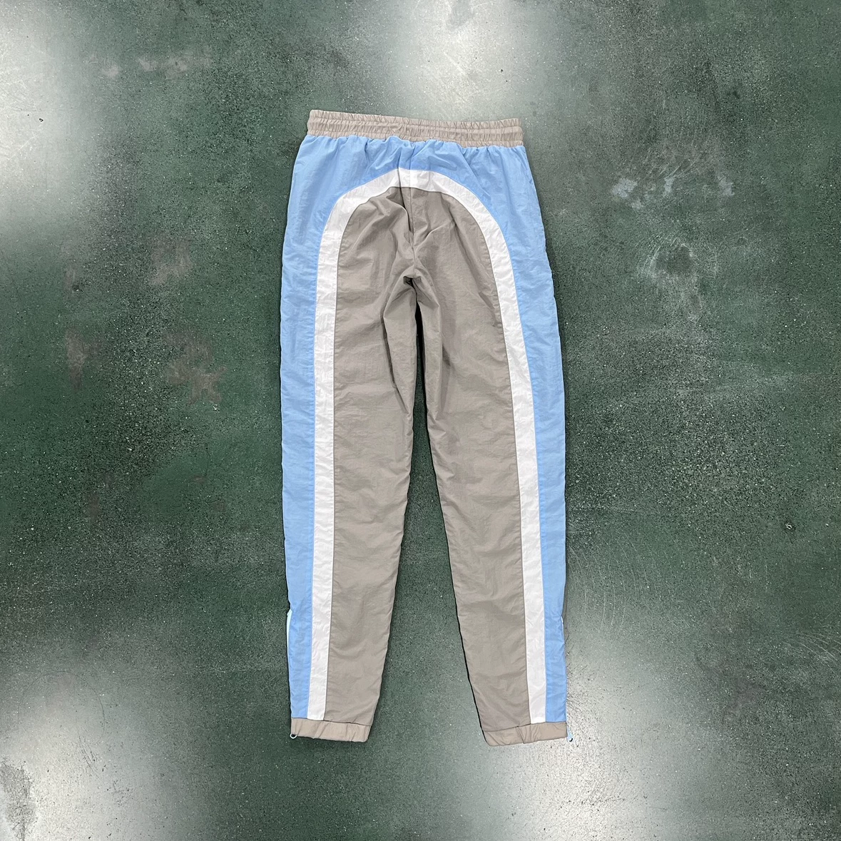 [TrapstarCentralCee同款T标梭织套装宝贝蓝拼灰风格drip ukdrill]