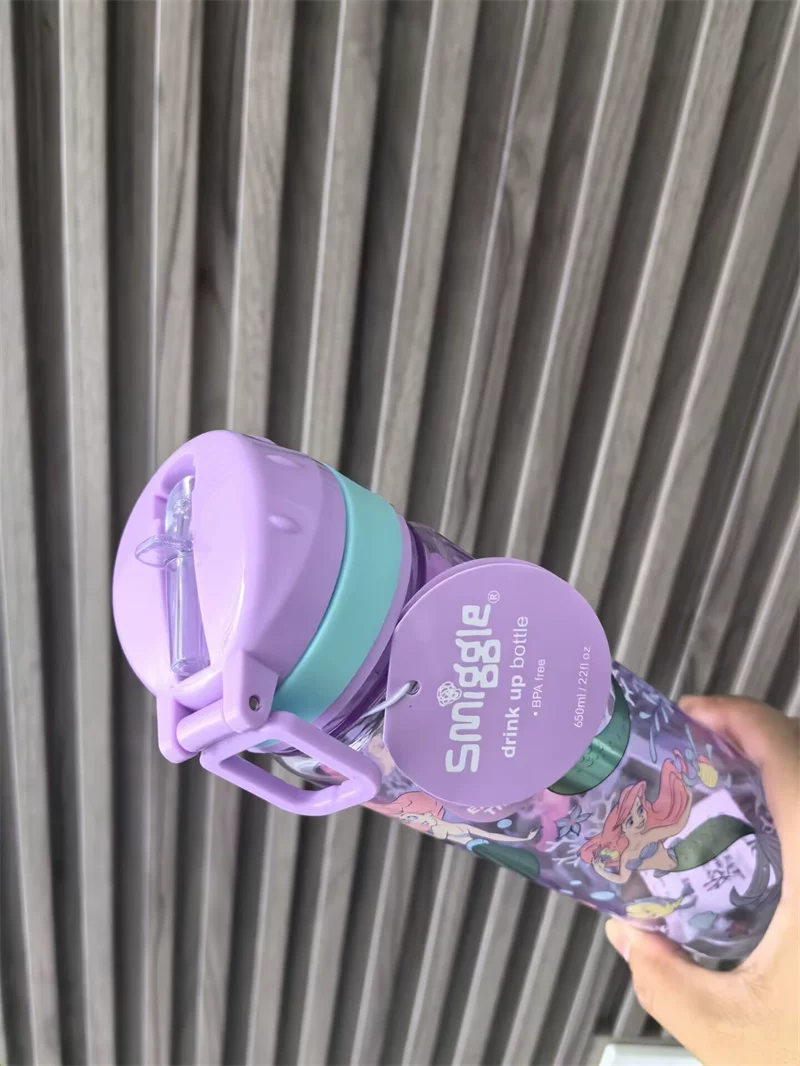 Австралийский Smiggle водный стакан детский спортивный бутылка с соломинкой кувшинчик Единороги Спрайт водяной бутылка Русалка принцесса чашка