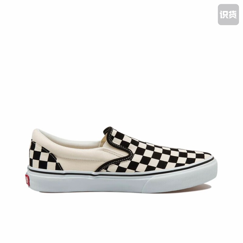 Vans Slip-On Comfortable and Versatile Low-Top Sneakers, Unisex, Black, Order Half a Size up