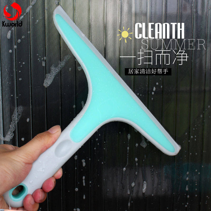 Silicone Glass Wiper Glass Cleaner Glass Cleaning Thever Home Table Kitchen Waste to clean up the scraper cleaning tool