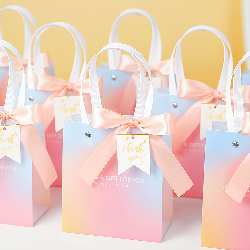 Souvenir Handbag, Mini Gift Bag, High-End Beauty Salon Gift Packaging Box, Small Exquisite Gift Bag